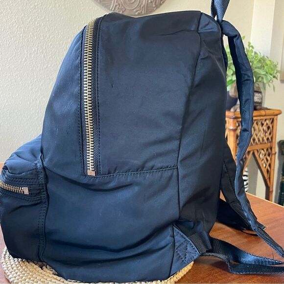 Stoney Clover Classic Backpack With Customized Fuzzy Heart Decals Gold Hardware - Picture 8 of 16